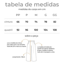 Carregar imagem no visualizador da galeria, Calça Pantalona Budapeste Preta UV 50+ - panou.br
