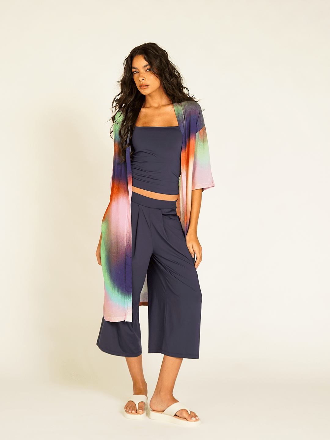 Kimono Bora Bora Névoa dos Sonhos - panou.br
