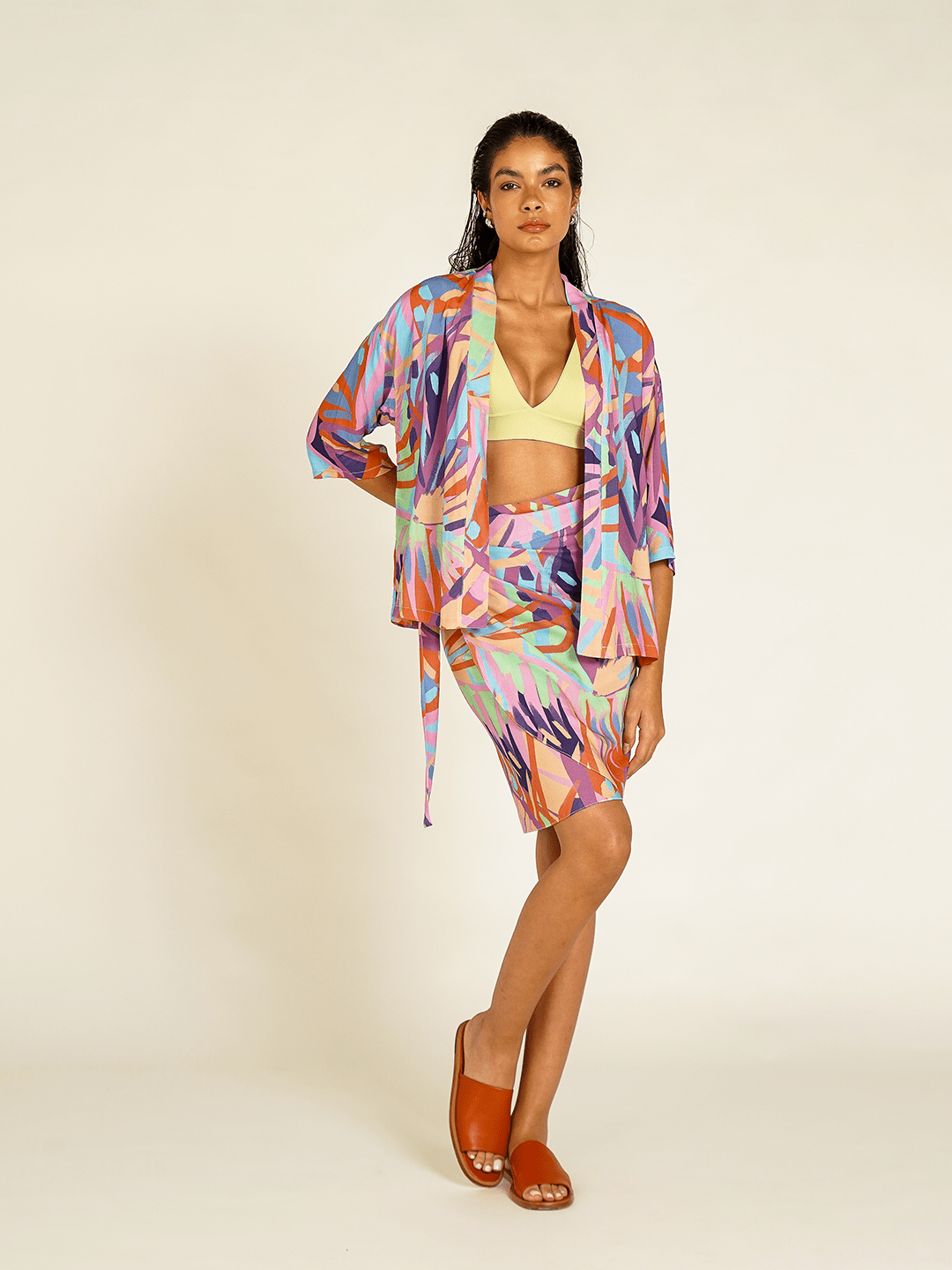 Kimono Quito Jardim Surreal - panou.br