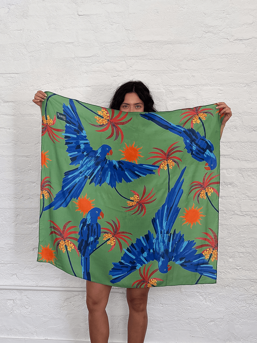 Lenço Céu de Araras - panou.br