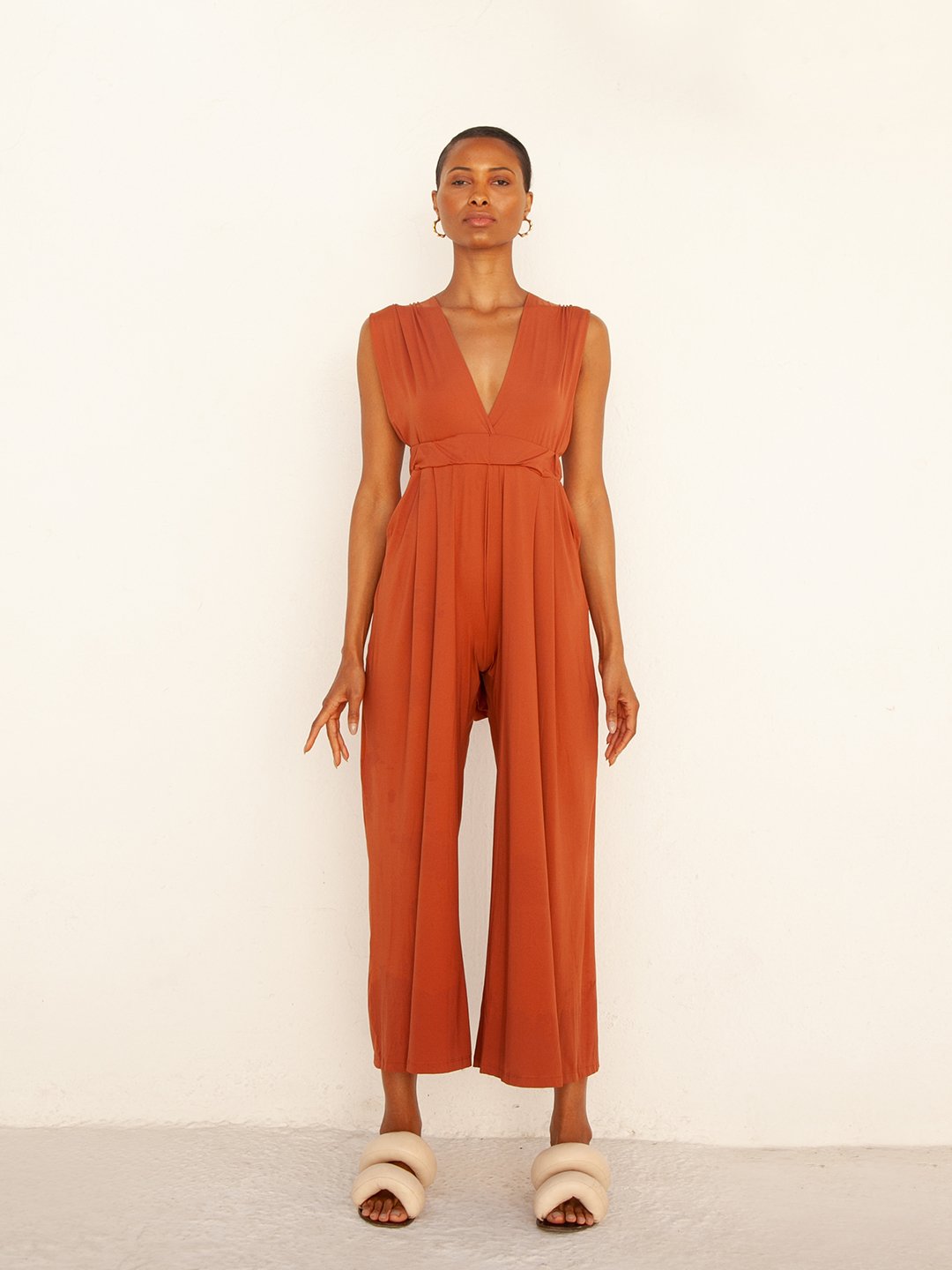 Macacão Marrakesh Marrom Camelo UV +50 - panou.br