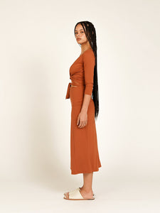 Saia Paris Marrom Camelo UV 50+ - panou.br
