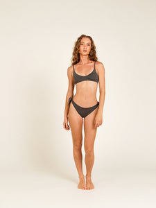 Top Biquini Menorca Cinza Chumbo UV 50+ - panou.br