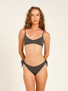 Top Biquini Menorca Cinza Chumbo UV 50+ - panou.br
