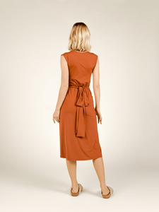 Vestido Cachecouer Tóquio Marrom Camelo UV 50+ - panou.br