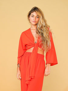 Blusa Bahamas - Vermelho - panou.br