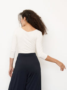 Blusa Moscou UV +50 Off White - panou.br