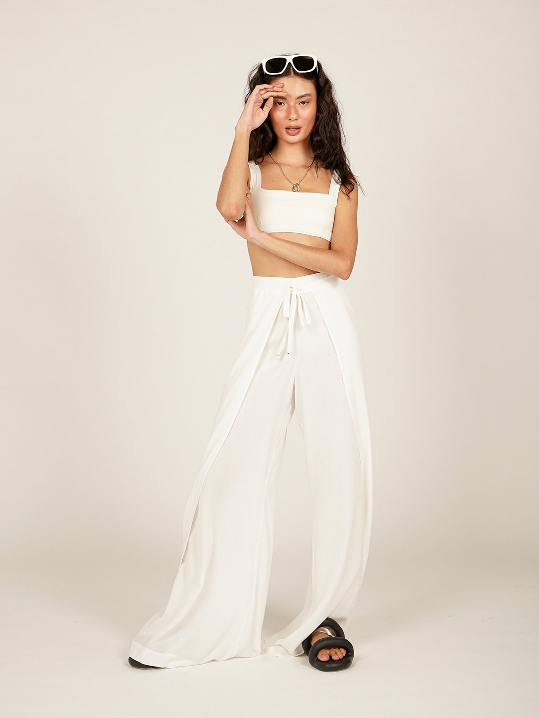 Calça Bari - Off White - panou.br