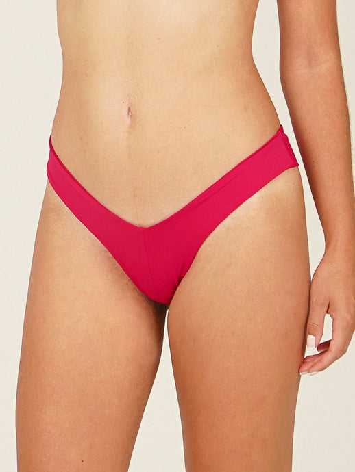 Parte de Baixo Biquíni Asa Delta Ibiza Rosa Cereja UV 50+ - panou.br