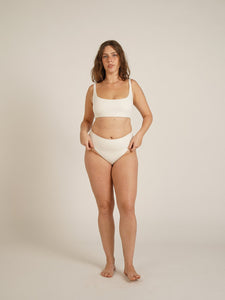 Parte de Baixo Biquini Fiji Off White UV50+ - panou.br