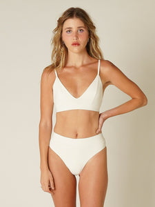Parte de Baixo Biquíni Galápagos Off White UV 50+ - panou.br