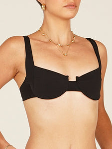 Top Biquíni Ibiza - Preto UV 50+ - panou.br