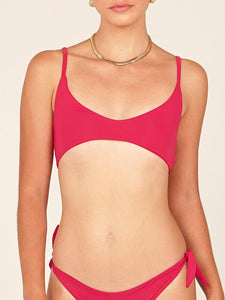 Top Biquini Menorca Rosa Cereja UV 50+ - panou.br