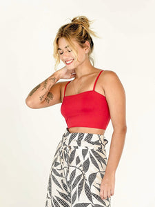 Top Zanzibar Vermelho UV +50 - panou.br