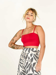 Top Zanzibar Vermelho UV +50 - panou.br