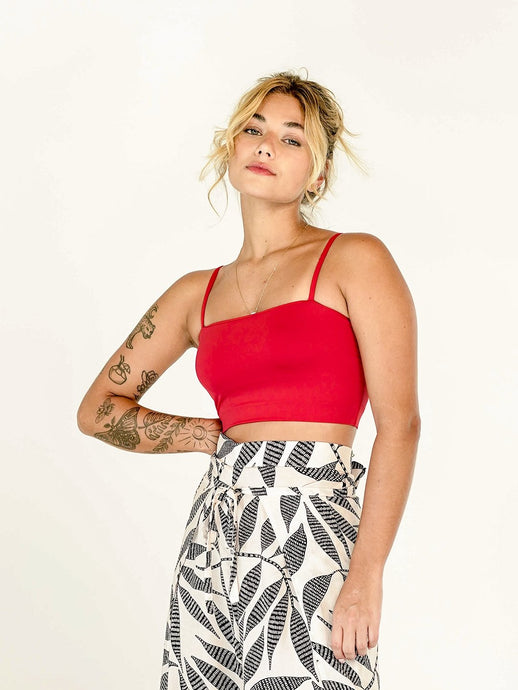 Top Zanzibar Vermelho UV +50 - panou.br