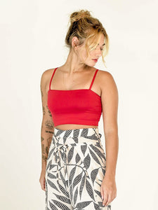 Top Zanzibar Vermelho UV +50 - panou.br
