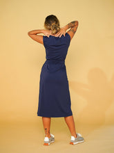 Carregar imagem no visualizador da galeria, Vestido Cachecouer Tóquio Marinho UV +50 - panou.br
