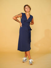 Carregar imagem no visualizador da galeria, Vestido Cachecouer Tóquio Marinho UV +50 - panou.br
