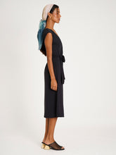 Carregar imagem no visualizador da galeria, Vestido Cachequer Tóquio Preto UV +50 - panou.br
