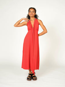 Vestido Koh Phi Phi Vermelho UV +50 - panou.br