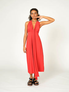 Vestido Koh Phi Phi Vermelho UV +50 - panou.br