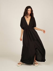 Vestido Sahy - Preto - panou.br