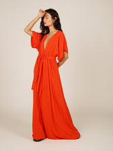 Carregar imagem no visualizador da galeria, Vestido Sahy - Vermelho - panou.br
