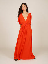 Carregar imagem no visualizador da galeria, Vestido Sahy - Vermelho - panou.br
